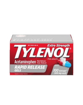 Tylenol Extra Strength, Pain Reliever & Fever Reducer (100 ct)