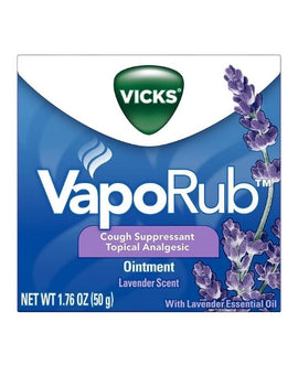 Vicks VapoRub Lavender Scented Chest Rub Ointment 50 g
