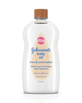 Johnson's Baby Oil With Shea & Cocoa Butter (591 ml)