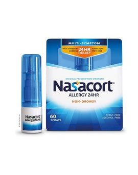 Nasacort Allergy 24HR Nasal Spray for Adults (60 doses)