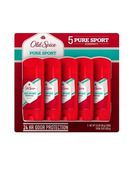 Old Spice Pure Sport Deodorant- 5 pack