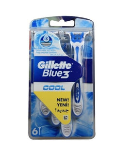 Gillette Blue3 Cool- 6 pack
