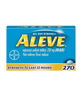 Aleve Tablets Naproxen Sodium Capsules 220 mg 270 Count