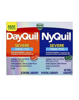 Vicks DayQuil and NyQuil severe Cough 48 Liquicaps