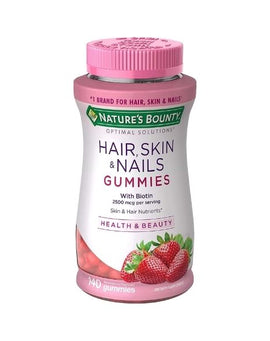 Hair Skin & Nails Gummies 140 count bottle